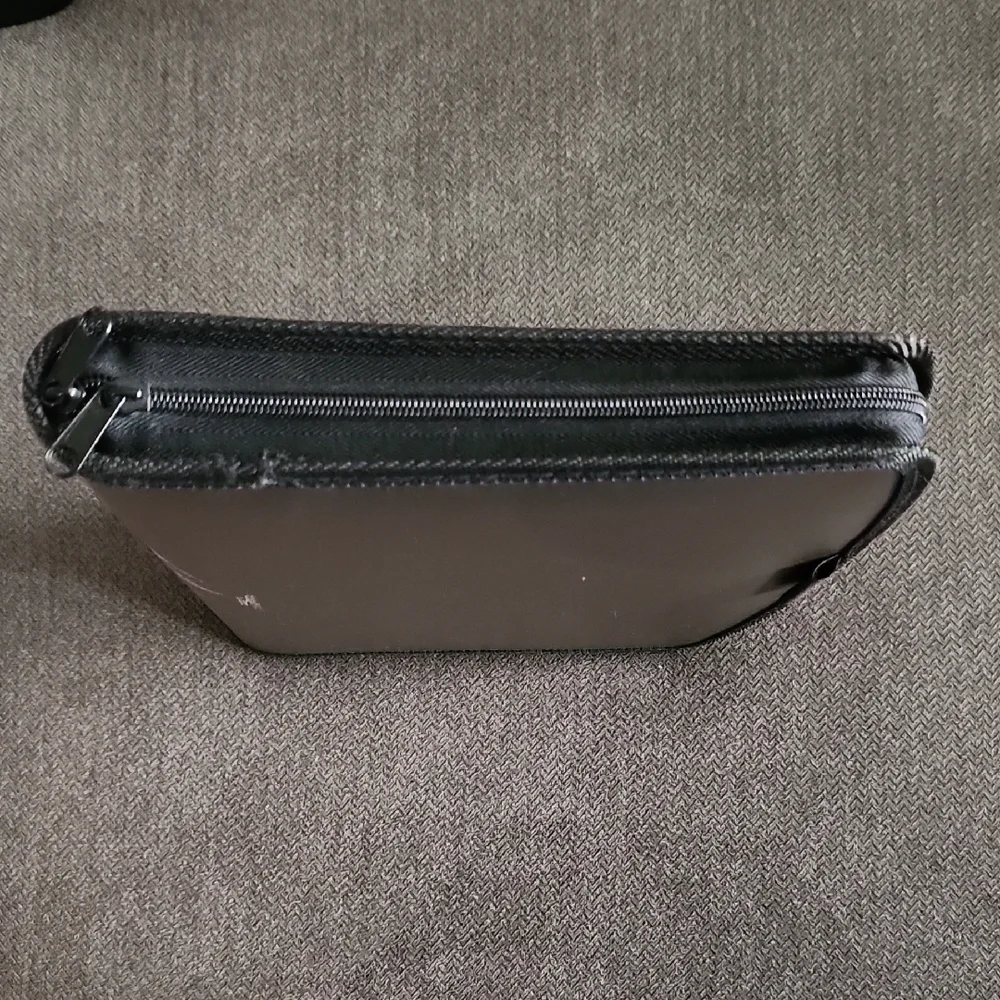 NWOT Globe-Weis Brown and black zippered file folder/folio w tabbed dividers OS - Picture 2 of 5